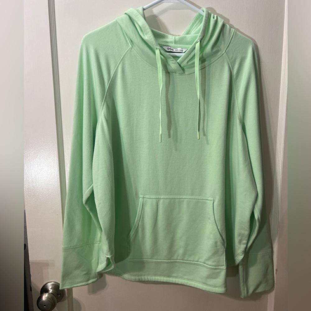 Light Green Hoodie Sweater - Women